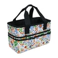thumbnail image 2 of Organizador de artesanía Bolsa de bolsas de bolsas de pintura de gran capacidad Bolsa de almacenamiento para estudiantes Multicolor, 2 of 8