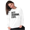 thumbnail image 4 of Best Grandma Ever Nanna Gigi Nan Cute Women Plus Size Crewneck Sweatshirt Brisco Brands 4X, 4 of 5