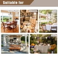 thumbnail image 4 of Fitable Faux Linen Tablecloths Rectangle 60 x 144 Inch - 2 Pack Neutral Table Clothes for 10 Foot Tables, Nature Faux Burlap Kitchen Table Covers for Dining, Party, Farm, 4 of 8