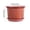 Red, variant on FEOLGEHLY 1 Pcs 5.1*7.4Inch Plastic Large Terracotta Plant Pot with Drainage Hole and Saucer Large Plant Tree Pots Flower Tree Containers for Indoor Outdoor Garden Front Porch Patio Yard, Red