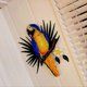 thumbnail image 3 of Metal Parrot Wall Art Decor Outdoor Birds Wall Fence Decorations A, 3 of 5