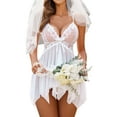 thumbnail image 4 of Avidlove Women Chemise Sleepwear Lace Sexy Lingerie Dress Bridal Ladies Nighties, 4 of 4