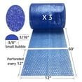 thumbnail image 2 of UBMOVE Small Blue Bubble 3/16" 12" Wide 175-Feet, 2 of 8
