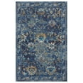 thumbnail image 2 of Ox Bay Ada 6' x 9' Indigo Bordered Floral Durable Indoor Area Rug, 2 of 8