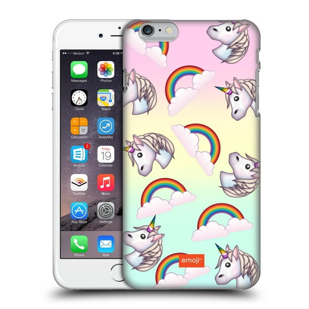 Official Emoji - OFFICIAL EMOJI UNICORNS HARD BACK CASE ...