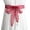 A Dark Red, variant on Cotton Dress Sash Belt for Women Dresses Tie Bow Waist Belts Prom Satin Wide Belt Wraps With Butterfly
