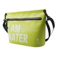 thumbnail image 2 of Bolso de mano impermeable y seco con asa y correa ajustable para la cintura Verde, 2 of 8