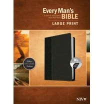 Every Man's Bible NIV, Large Print, Tutone, (Hardcover)