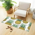 thumbnail image 4 of Pineapple Luxury Kitchen Rug Non Slip Bathroom Plush Mat Shaggy Bedroom Carpet 39"x20", 4 of 6
