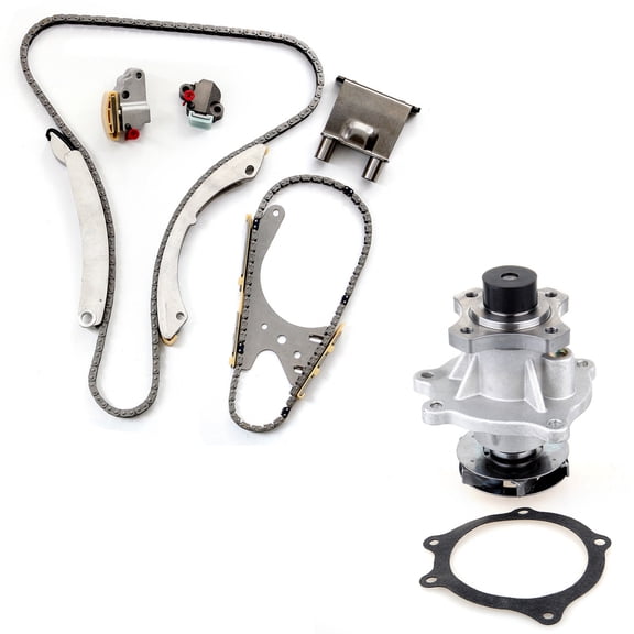 cciyu TK10437C AW5097 Timing Chain Kit & Water Pump Sets for Chevrolet Colorado Canyon i-290 H3 i-370 2.9L 3.7L