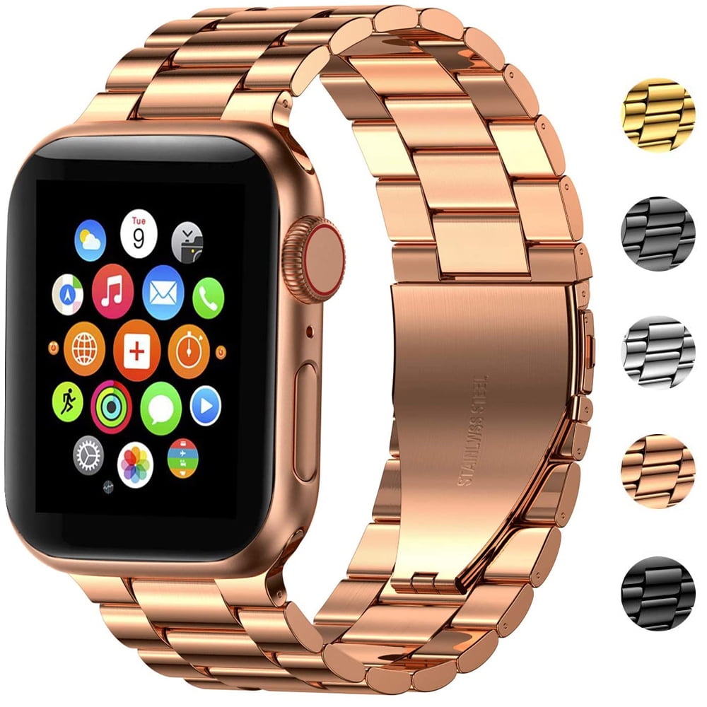 Stainless Steel Metal Band for Apple Watch 38/40/42/44mm Strap