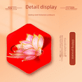 thumbnail image 1 of Bolsa de sobre roja 3D personalizada con forma de dibujo creativo sobres rojos cumpleaños, 1 of 1