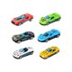thumbnail image 1 of Ounissouiy 6 pack/lote Mini coche de carreras de juguete para niños juguetes de rendimiento suave para niños juguetes modelo de coche Kits de construcción modelo uno, 1 of 6
