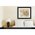 thumbnail image 2 of Framed Print, Los Angeles Vintage Map, 2 of 3