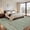 Green Camel, variant on GlowSol 2x6 Washable Runner Rug – Soft Pearl Velvet Carpet with Non-Slip TPR Backing, Foldable Low-Pile Rug for Entryway, Bedroom, Hallway, Green Camel