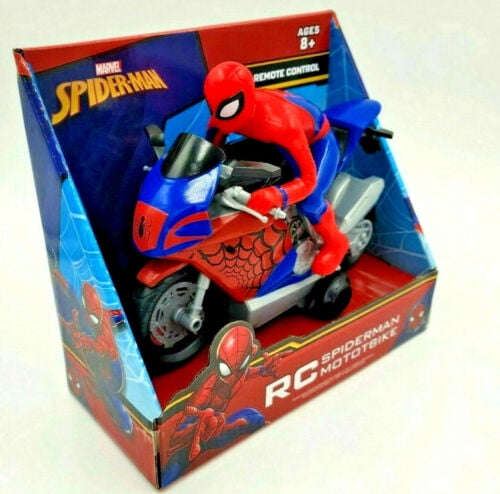 Spider man motorbike toy sale