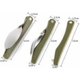 thumbnail image 2 of Pieces - Stainless Steel Folding Cutlery for Camping, Picnic, Knives, Forks, Spoons (Army Green), 2 of 5