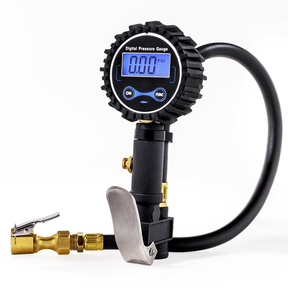Large LCD Face and Stainless Steel Chuck Dans Auto Digital Tire Pressure Gauge DGDTG001 Dans Auto Brand ® Best Digital Tire Pressure Gauge 300 PSI Rating Easy to Use with Swivel Hose Large LCD Face and Stainless Steel Chuck Dans Auto Digital Tire Pressure Gauge DGDTG001 Dans Auto Brand ® Best Digital Tire Pressure Gauge 300 PSI Rating Easy to Use with Swivel Hose