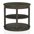 thumbnail image 2 of Furniture of America Kelda Oval End Table, Brown, 2 of 6