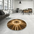 thumbnail image 3 of Ahgly Company Indoor Rectangle Patterned Carrot Orange Area Rugs, 3' x 5', 3 of 6