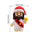 thumbnail image 1 of 50 Pcs Mini Christmas Jesus Figures, Little Nativity Figurines for Holiday Decorations, Sunday School Activities, Religious Party Favors and Christmas Gifts, 1 of 8