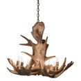 thumbnail image 3 of Meyda Tiffany 200438 Antlers 10 Light 33" Wide Antler Candle Style Chandelier - Copper, 3 of 6