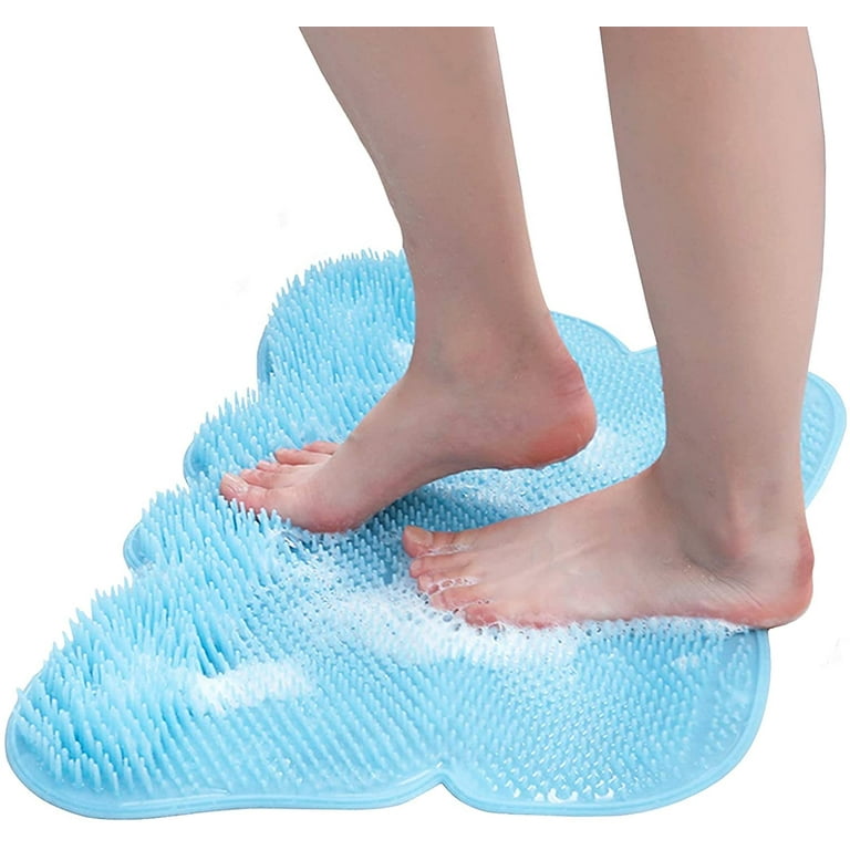  SlipX Solutions Extra Long Deep Foot Massager Bath Tub & Shower  Mat 38x17, Non-Slip, 188 Suction Cups, Feels Great on Tired Feet, Looks  Like River Rock