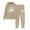 Khaki, variant on Bmisegm Women's Christmas Cute Christmas Tree Print Casual Sweater Pants Two Piece Set Women Christmas Clothing Christmas White S