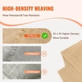 thumbnail image 3 of 40 ft x 75 ft 50 x 50 High Density Natural Burlap Fabric Roll Jute Tree Wrap for Decor Crafts Wedding Gardening Plant Winter Cover, 3 of 6