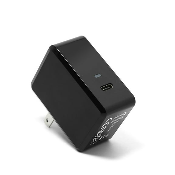 RND Fast (3A) USB Type-C (USB-C) Wall Charger for Google (Pixel/Pixel XL), HTC 10, LG (G5, G6, V20), Nexus (5X/6P), OnePlus (2/3), Samsung Galaxy (S8, S8 Plus) and all Type C devices (black)