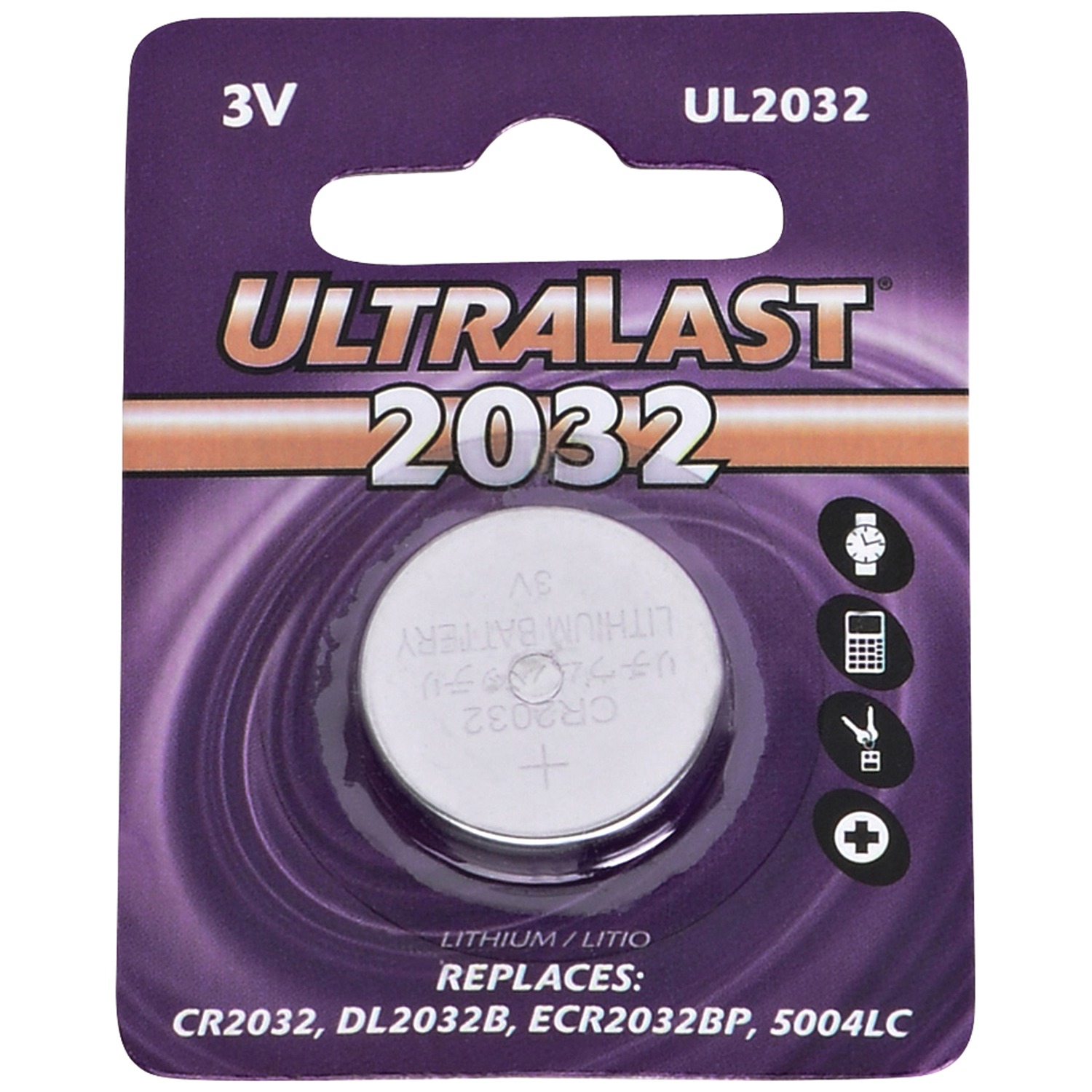 Dantona Indust UL2032 REPLACEMENT KEYLESS ENTRY REMOTE BATTERY