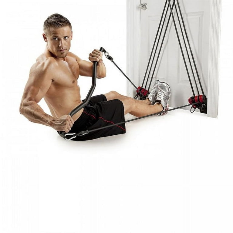 X Factor Door Gym Full Body Workout System with DVD, Chart, and