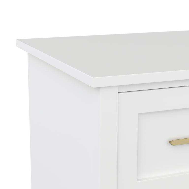 Martha Stewart Hutton Shaker Style Home Office Desk with Storage