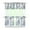 cfcl-1860, variant on Boho Vintage Curtains 24 Inch Short - 3 Panel Farmhouse Wildflower Set with Rustic Floral Design, Rod Pocket Kitchen