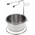 thumbnail image 1 of Men's Shaving Stand Set Shaving Cup + Shaving Holder Male Beard Shaving Soap Bowl Shaving Stand, 1 of 5