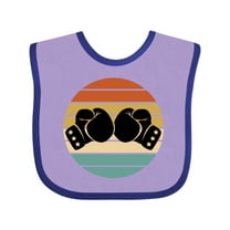Inktastic Kickboxing Boxing Gloves Boys or Girls Baby Bib