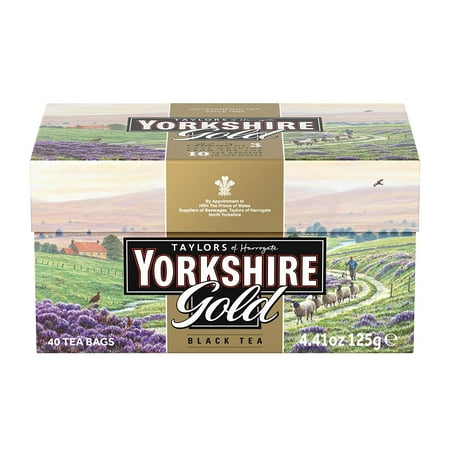 Taylors of Harrogate Yorkshire Gold, 40 Teabags, Yorkshire Gold is a high quality blend made from specially selected black teas from the ten.., By Yorkshire