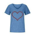 thumbnail image 4 of Birdeem T-Shirt Sans Manches à Col en V pour Femmes, Mode Décontractée, Imprimé, Chandail, 4 of 7