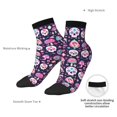 thumbnail image 6 of Pofeuu cute Skull rainbow mushroom Print 30cm Socks, Adult Running Hiking Socks for Youth and Adult, 6 of 7
