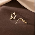 thumbnail image 5 of Solid 925 Sterling Silver Star Stud Earrings for Women Teens Star Post Stud Earrings Drops, 5 of 12