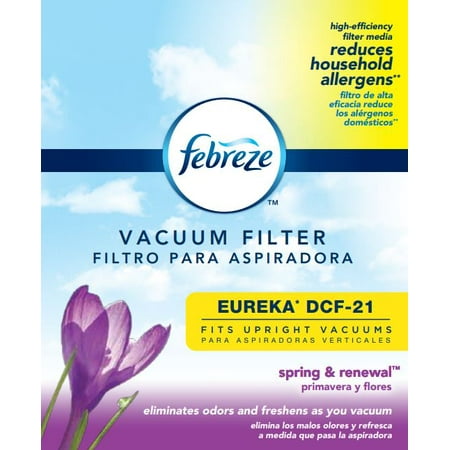 Febreze Eureka DCF-21 Premium Allergen Vacuum Filter with Spring & Renewal Scent, 11643