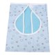 thumbnail image 3 of Colector De Alimentos Para Adultos, Gancho Y Bucle, Babero Para Atrapar Alimentos Para Adultos, Patrón Floral, Azul, Lavable, Reutilizable Para Comer, 3 of 7