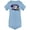 Light Blue, variant on Kids And Alien On A Rocket Bodysuit Infant -Image by Shutterstock, Newborn
