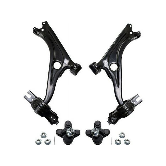 Front Lower Control Arm and Ball Joint Kit 4 Piece - Compatible with 2016 - 2021 Honda Civic 2017 2018 2019 2020
