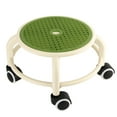 thumbnail image 2 of Tabouret Roulant à Roue Universelle, Tabouret à Roulettes Bas Confortable Chaise Tabouret Mini Mobile Grande Capacité de Poids Design Unique Protège les Articulations pour la Maison Bureau, 2 of 7