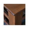 thumbnail image 2 of Mission Solid Oak Square End Table with Cut Outs - Michael's Cherry (MC1), 2 of 3