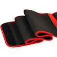 thumbnail image 5 of Hip/Booty Band 3-Pack | 3 Levels of Resistance | Non-Slip Fabric for Squats, Lunges, Butt/Glutes + Red and Black Extra Large Waist Trimmer, 5 of 5
