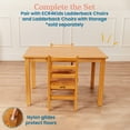 thumbnail image 5 of ECR4Kids 24in x 36in Rectangular Hardwood Table with 22in Legs, Childrens Furniture, Honey, 5 of 10