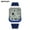 Gradient blue, variant on Modern Digital Watch – PU Leather, Square Design, Alarm, Calendar, Night Visibility