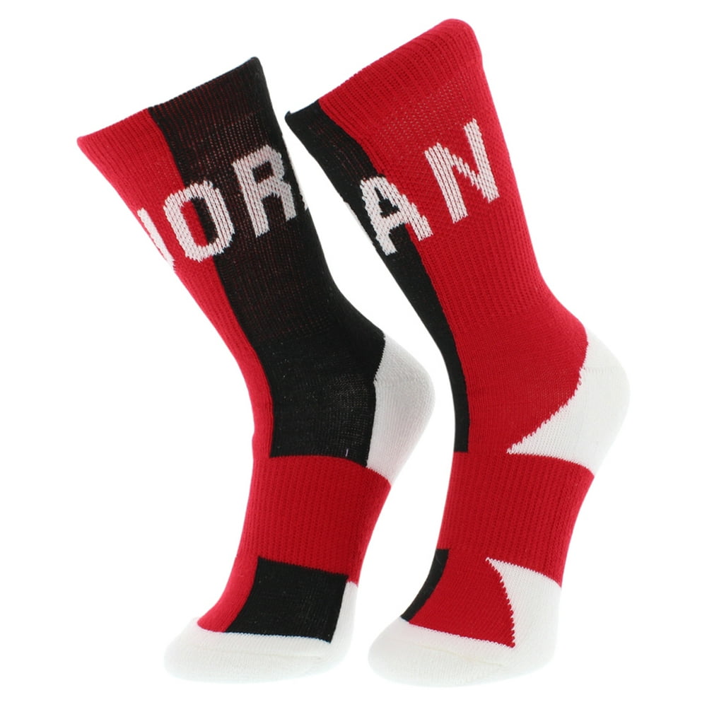 Jordan - Jordan Boys Athletic Performance Crew Socks Two Pack Red ...